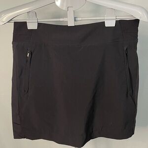 Athleta |‎ Black Stretch  Skort Style Size 6